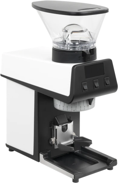 La Marzocco Pico koffiemolen, afgebeeld in wit